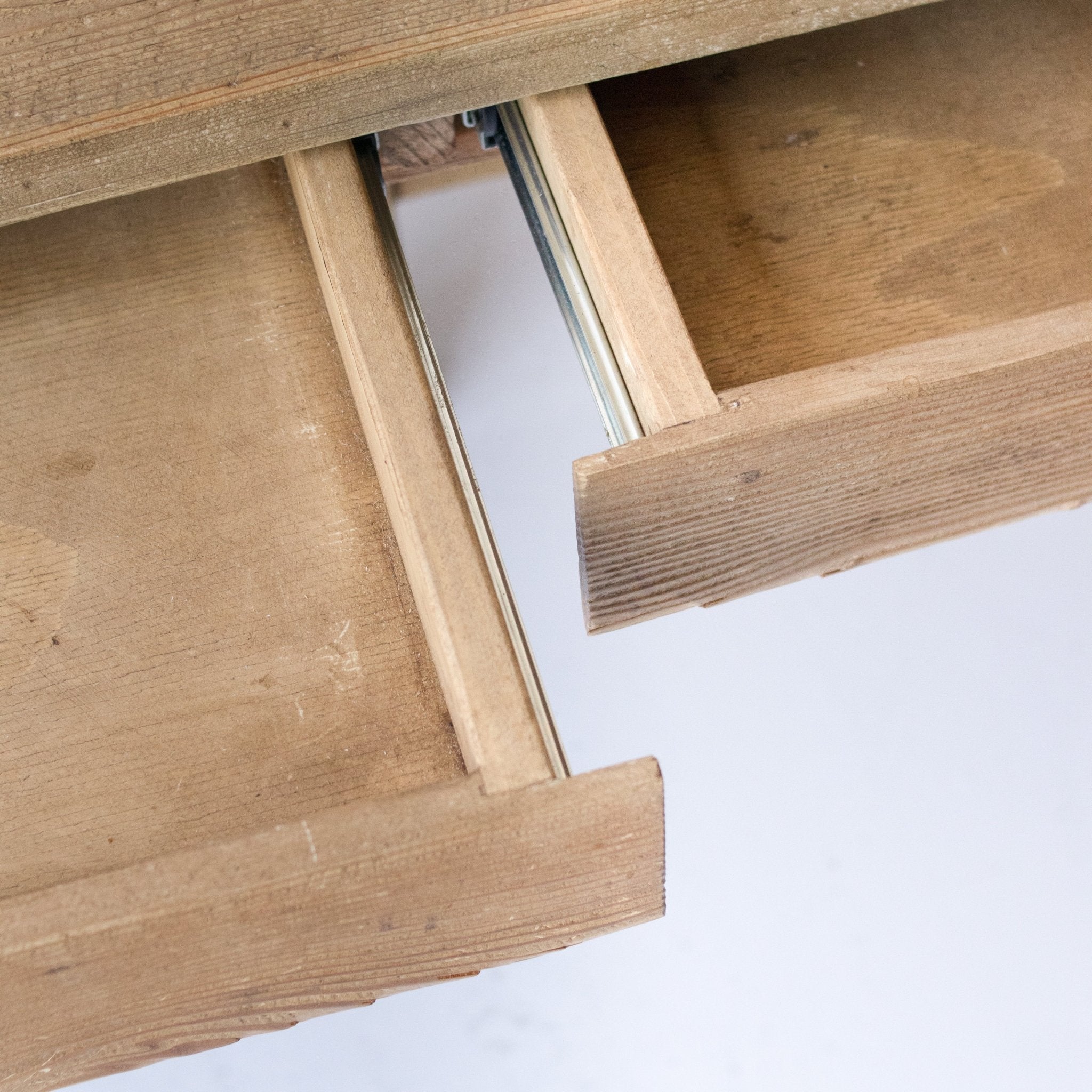 Farmhouse Reclaimed Wood Work Table | Floor Sample - elsie green - Custom Furniture