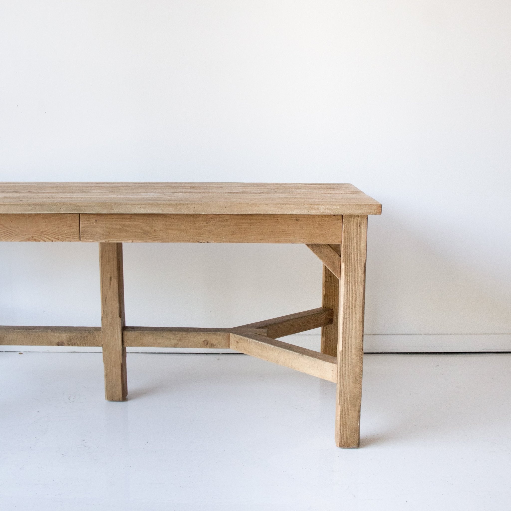 Farmhouse Reclaimed Wood Work Table | Floor Sample - elsie green - Custom Furniture