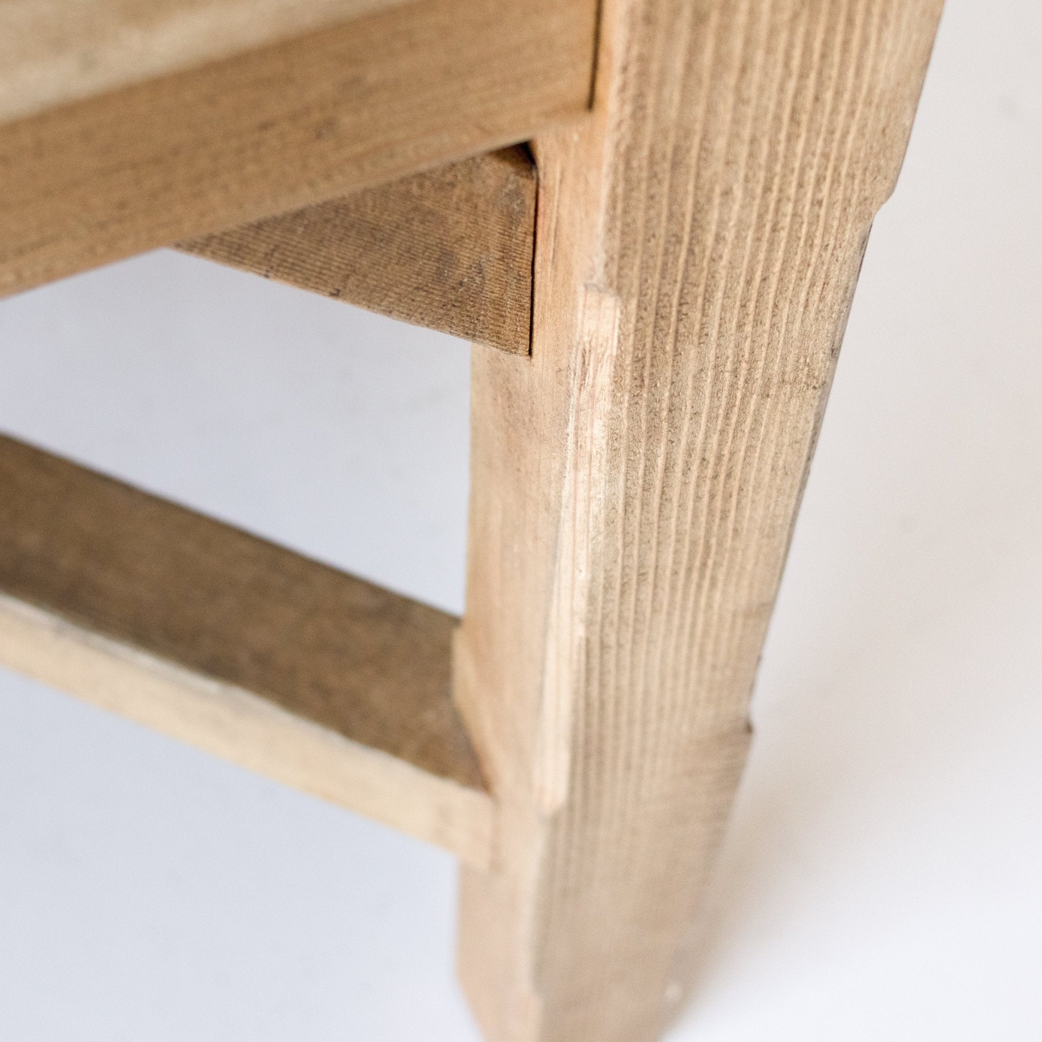 Farmhouse Reclaimed Wood Work Table | Floor Sample - elsie green - Custom Furniture