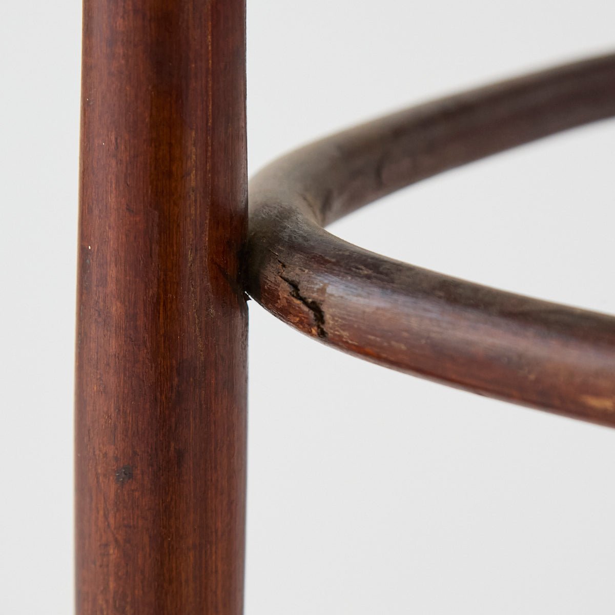 Fischel Birds-eye Cane Stool - elsie green - furniture