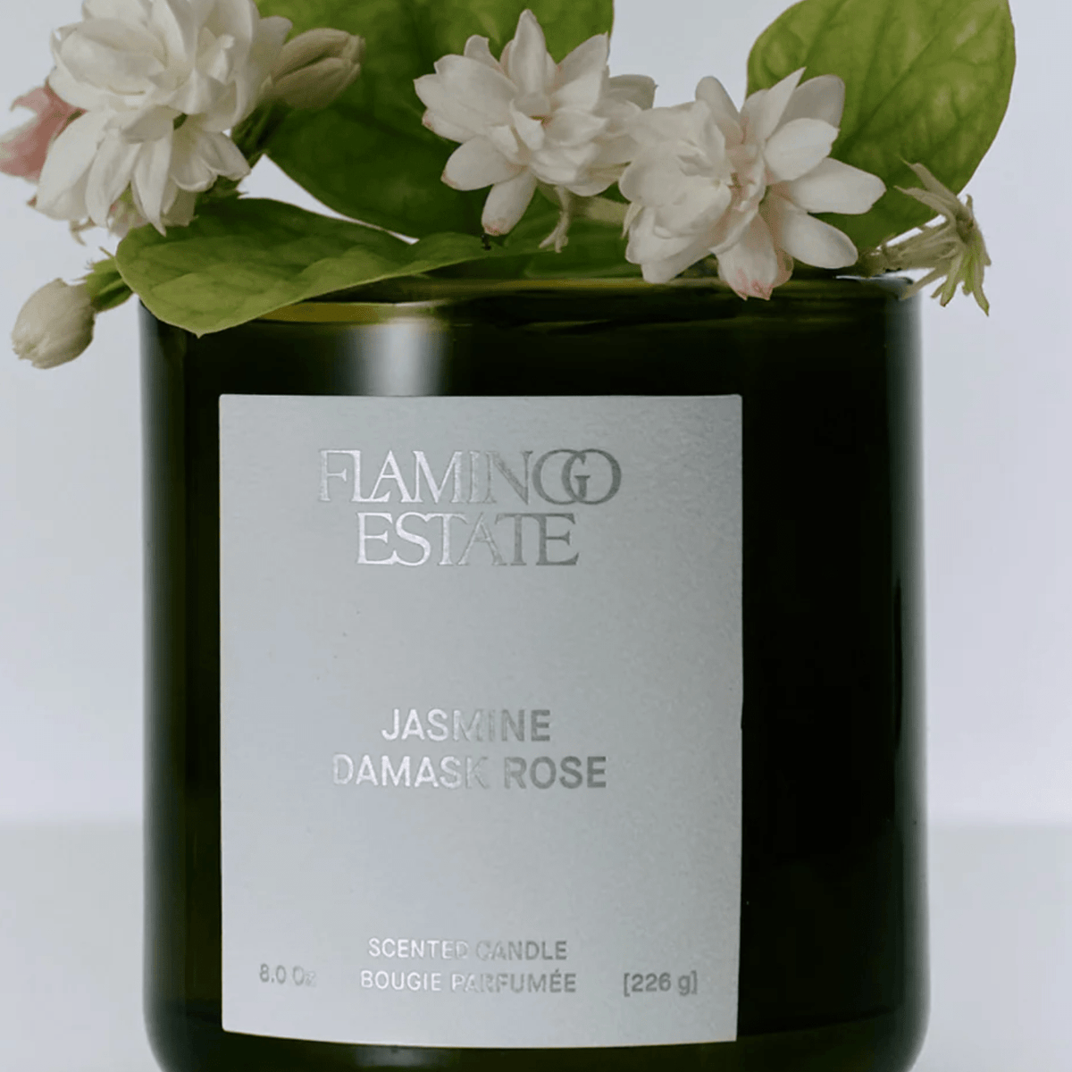Flamingo Estate Jasmine Damask Rose Candle - elsie green - decor