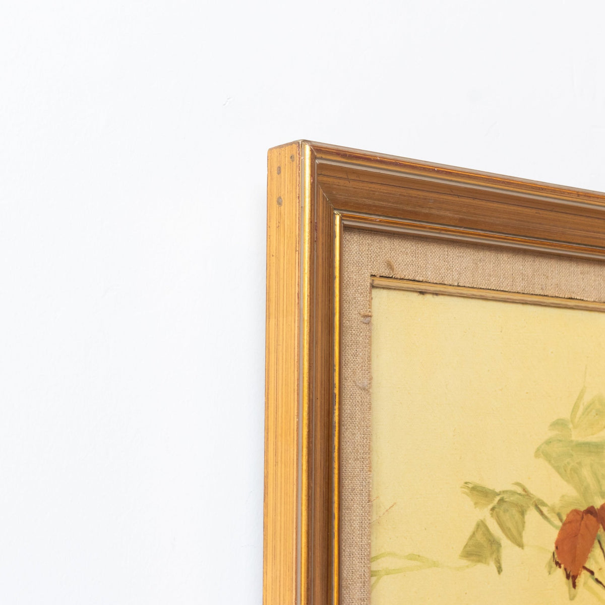 Floral Still Life on Yellow Drape No. 2 Oil Painting - elsie green - art