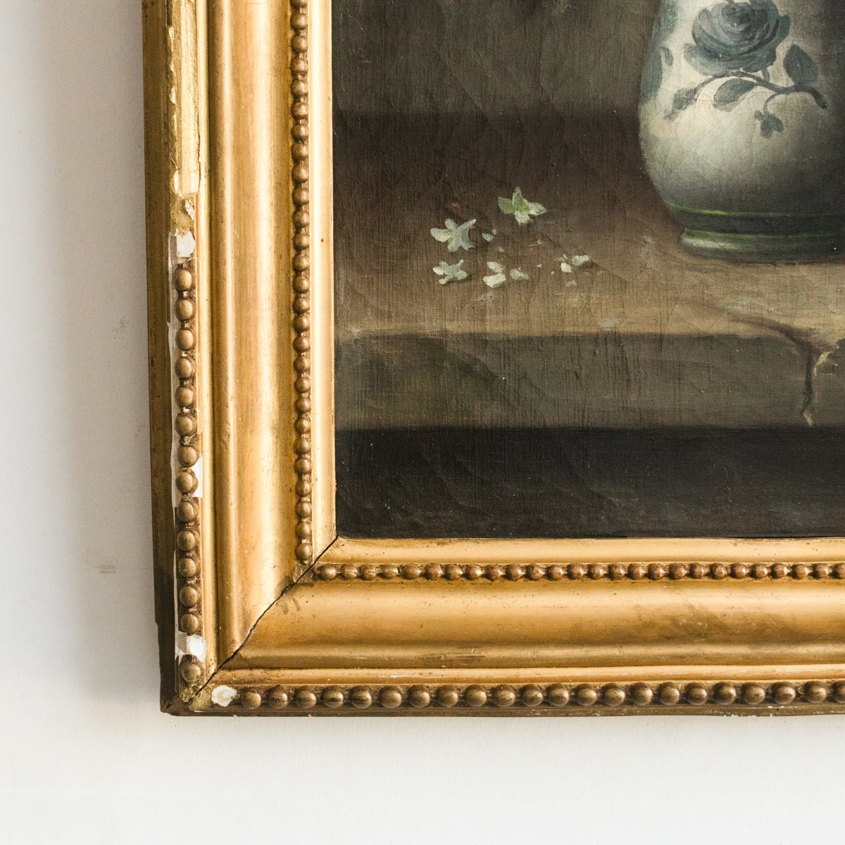 Floral Still Life with Lilacs Oil Painting | Dated 1887 - elsie green - art