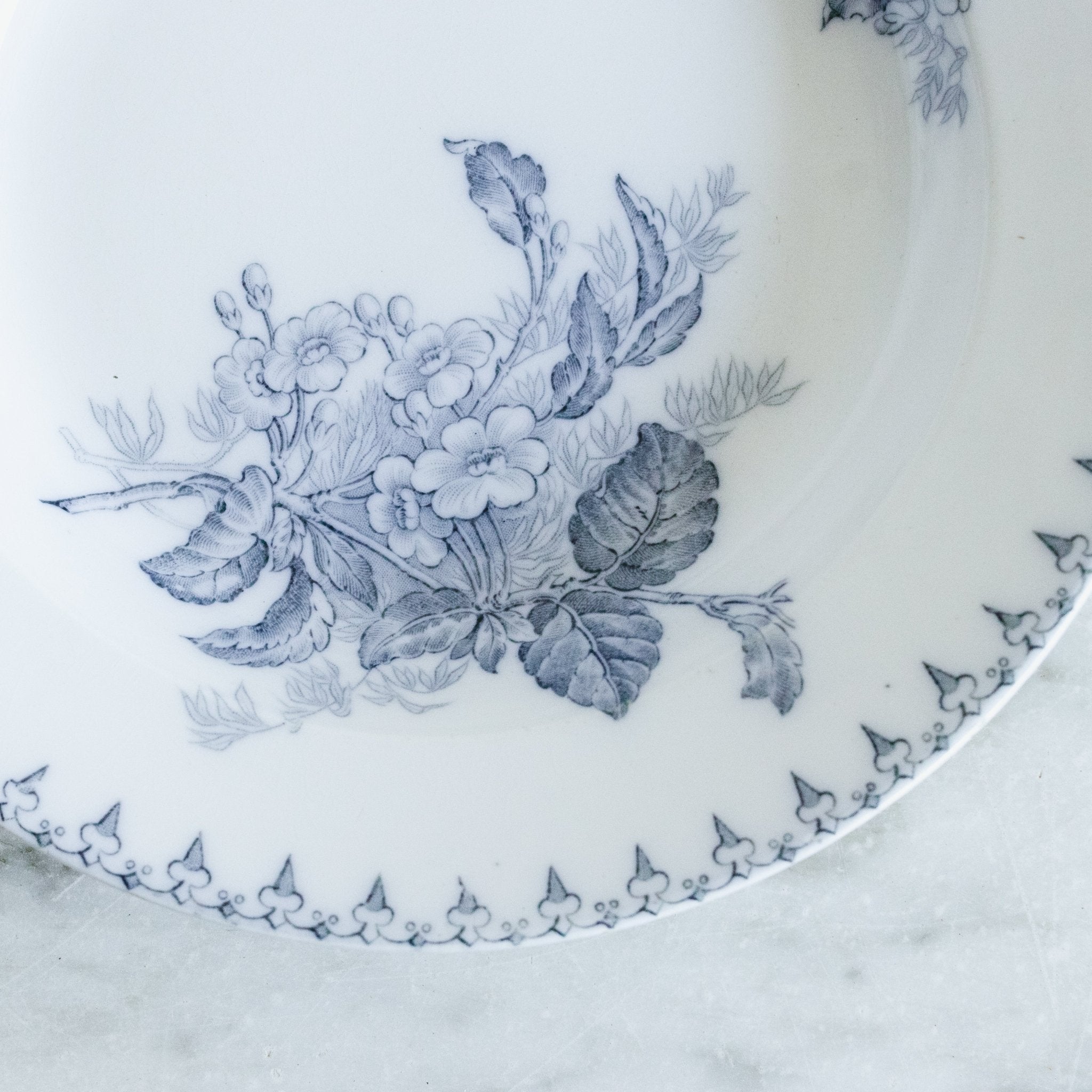 Flore Transferware Bowl Set Of 6 - elsie green - The French Kitchen