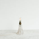 Fluted Crystal Accent Lamp - elsie green - Decor