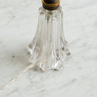 Fluted Crystal Accent Lamp - elsie green - Decor