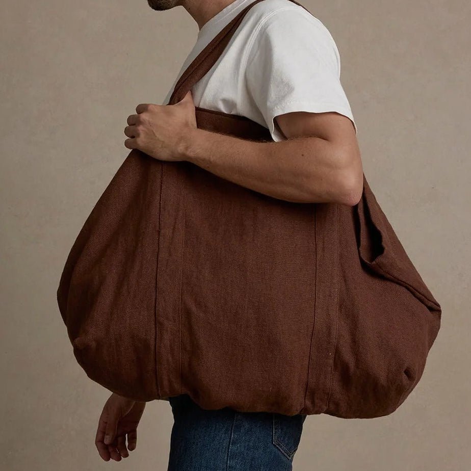 Frankie Linen Bag - elsie green - Textiles