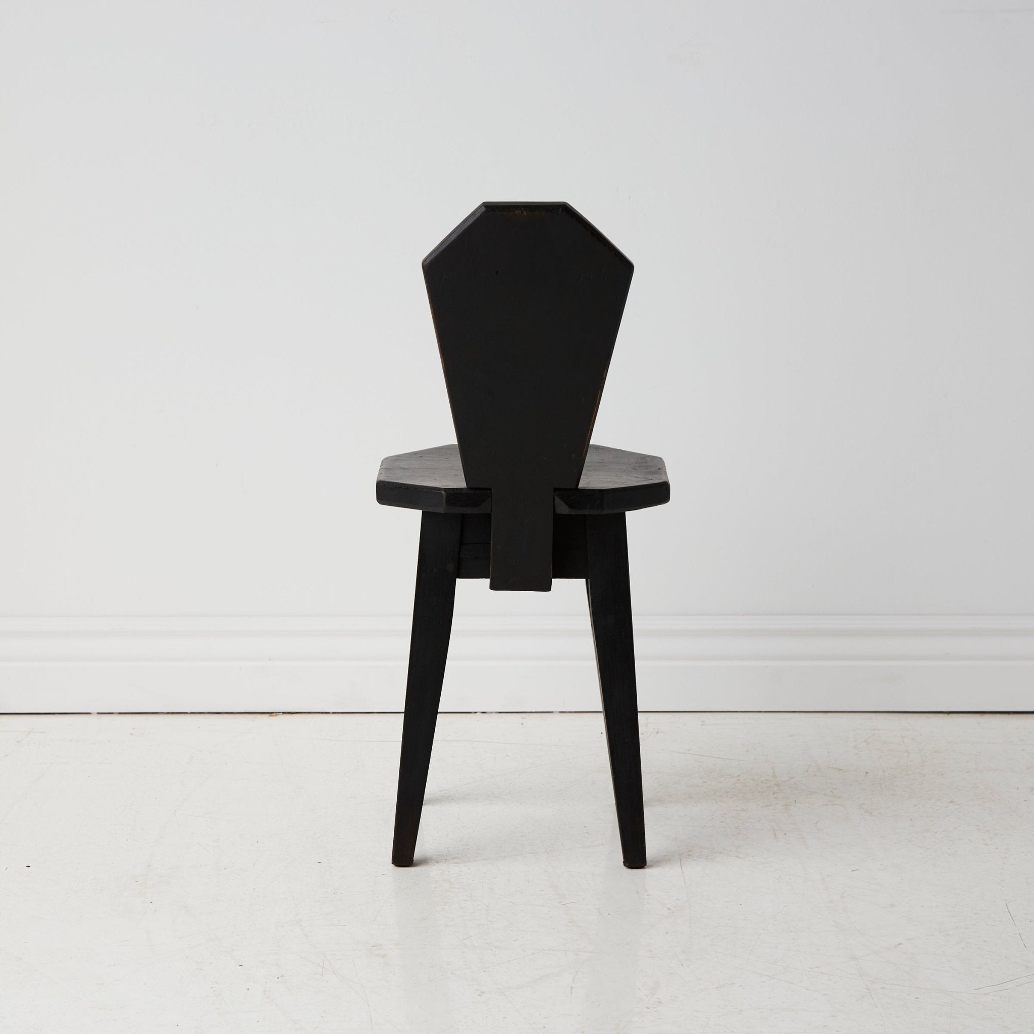 French Brutalist Accent Chair - elsie green - furniture
