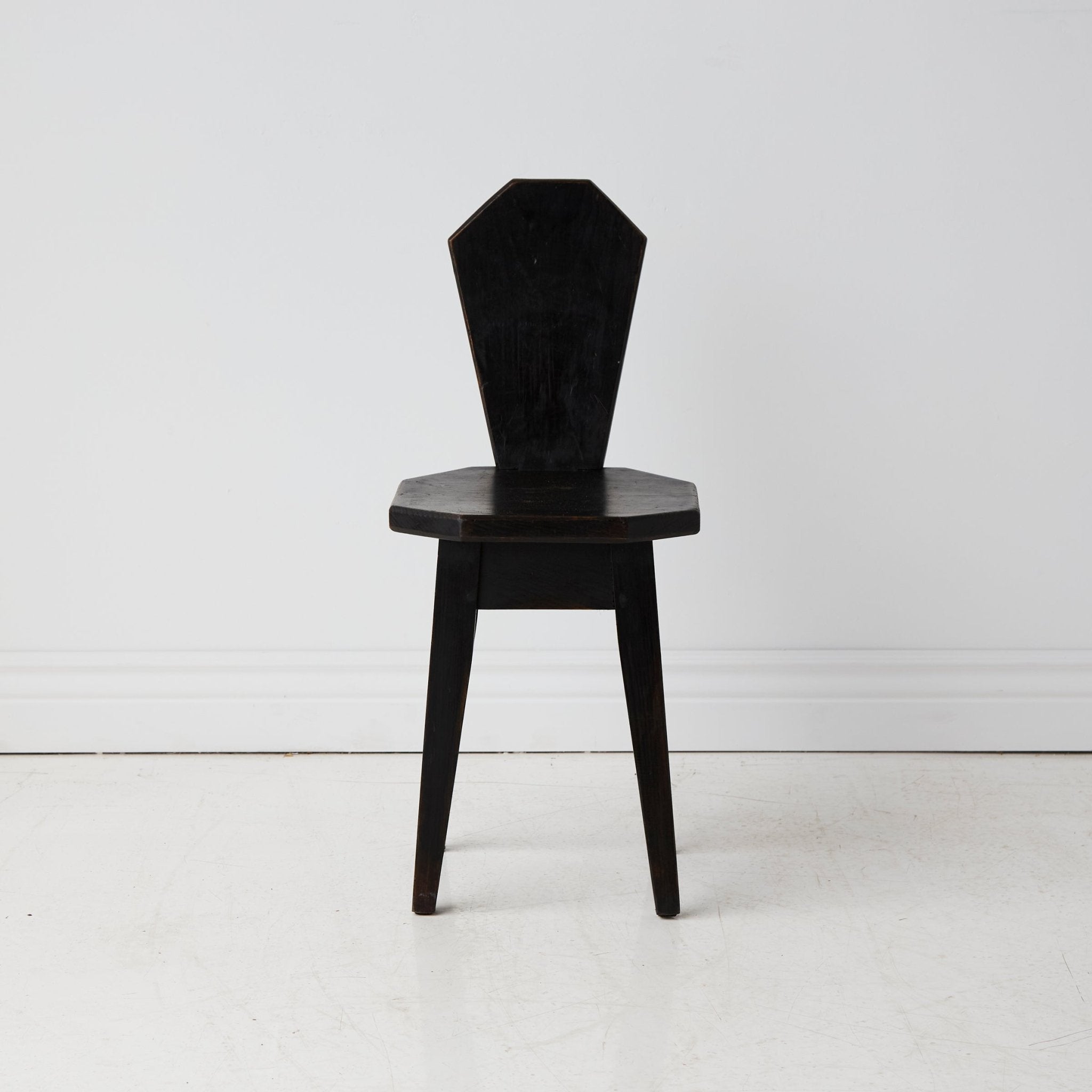 French Brutalist Accent Chair - elsie green - furniture