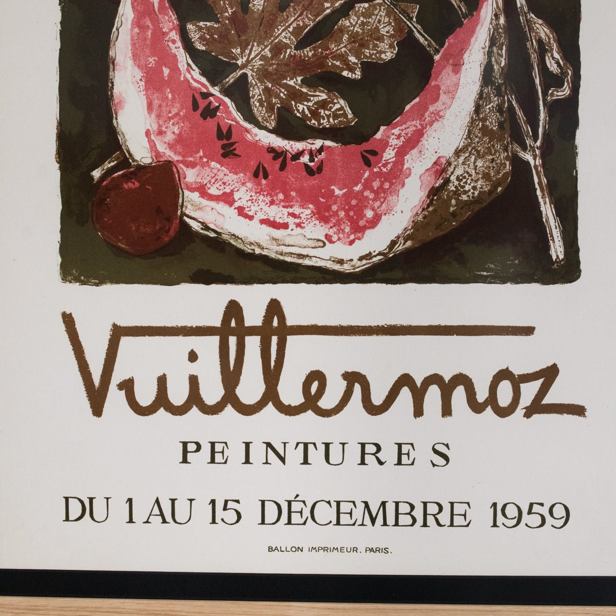 French Exhibit Poster | Vuillermoz - elsie green - Art