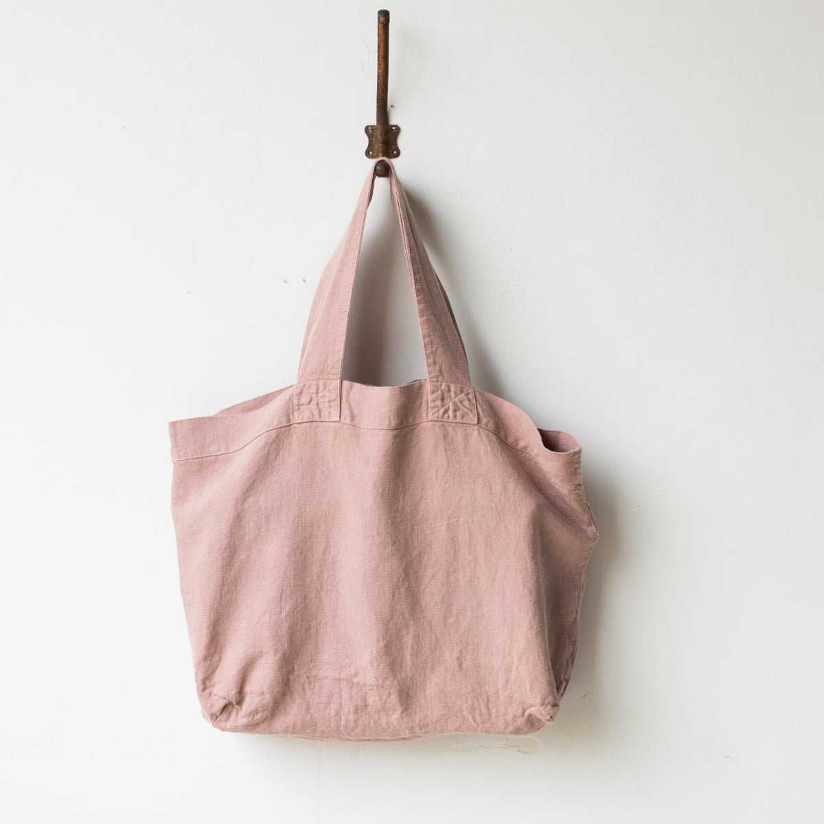 French Linen Tote Bag - elsie green - textiles