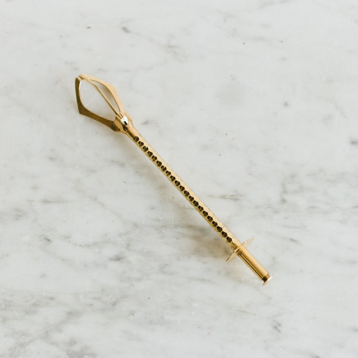 Gold - Plated Cocktail Tongs - elsie green - the french kitchen
