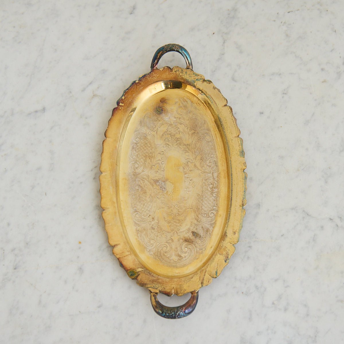 Gold Plated Tray | The Patrick Orbe Collection - elsie green - the french kitchen