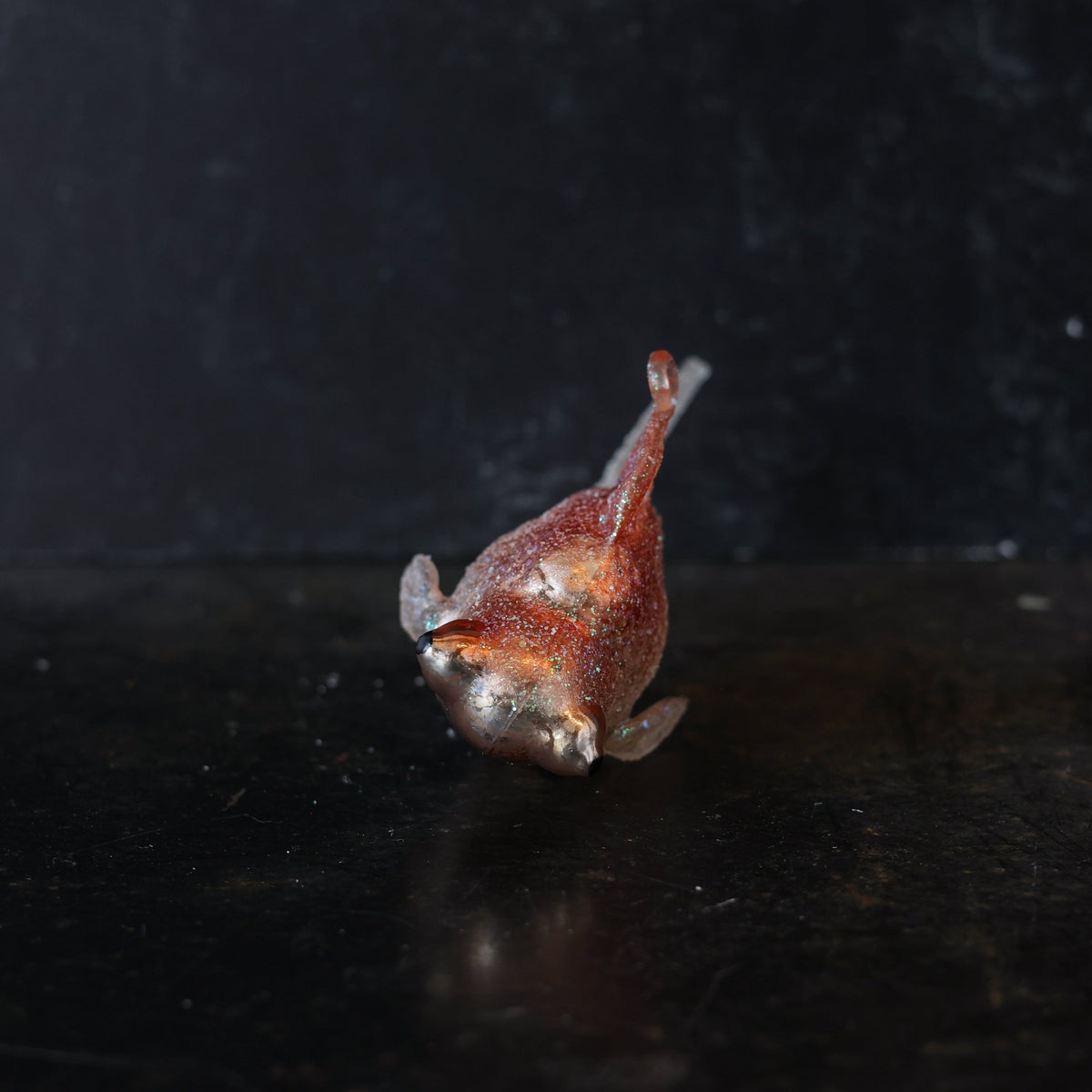 Goldfish Blown Glass Ornament - elsie green - decor