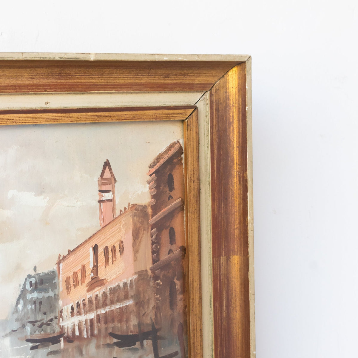 Gondolier Oil Painting - elsie green - art