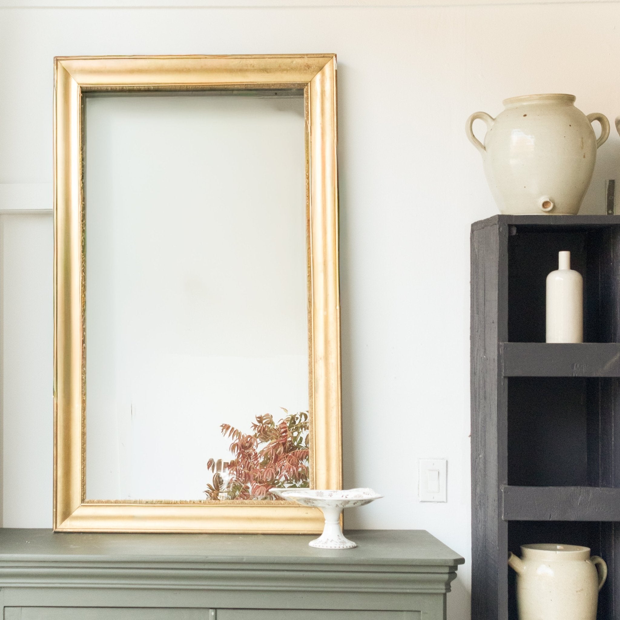 Grande Antique Salon Mirror - elsie green - decor