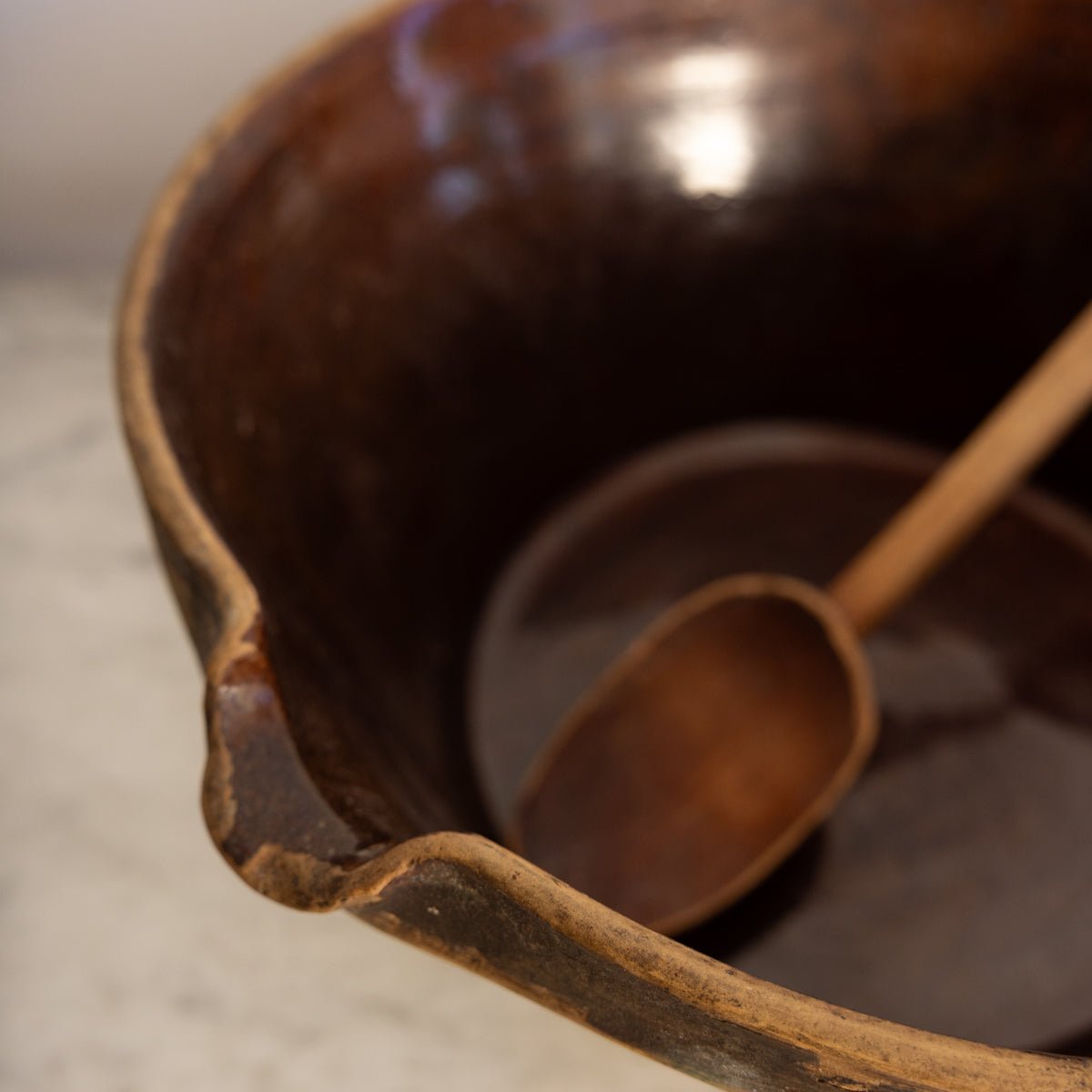 Grande Antique Tian with Wood Spoon - elsie green - the french kitchen