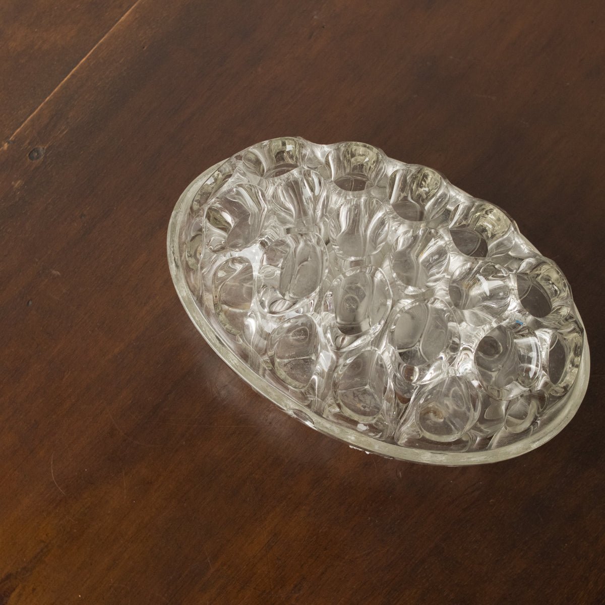 Grande Glass Flower Frog - elsie green - decor