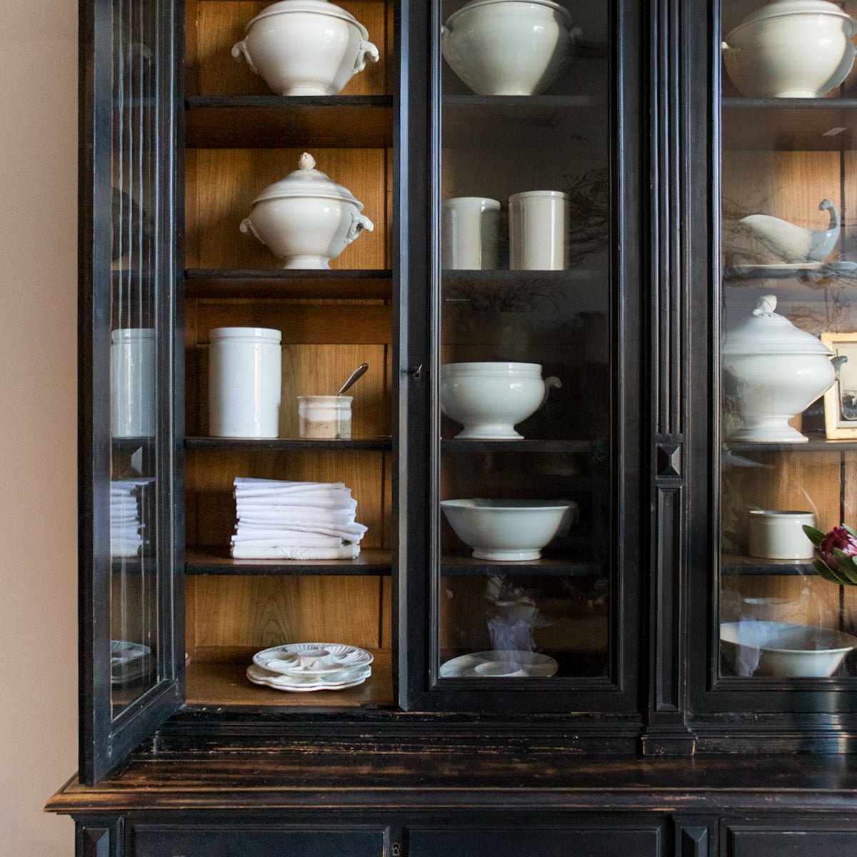 Grande Napoleon III Library Cabinet - elsie green - furniture