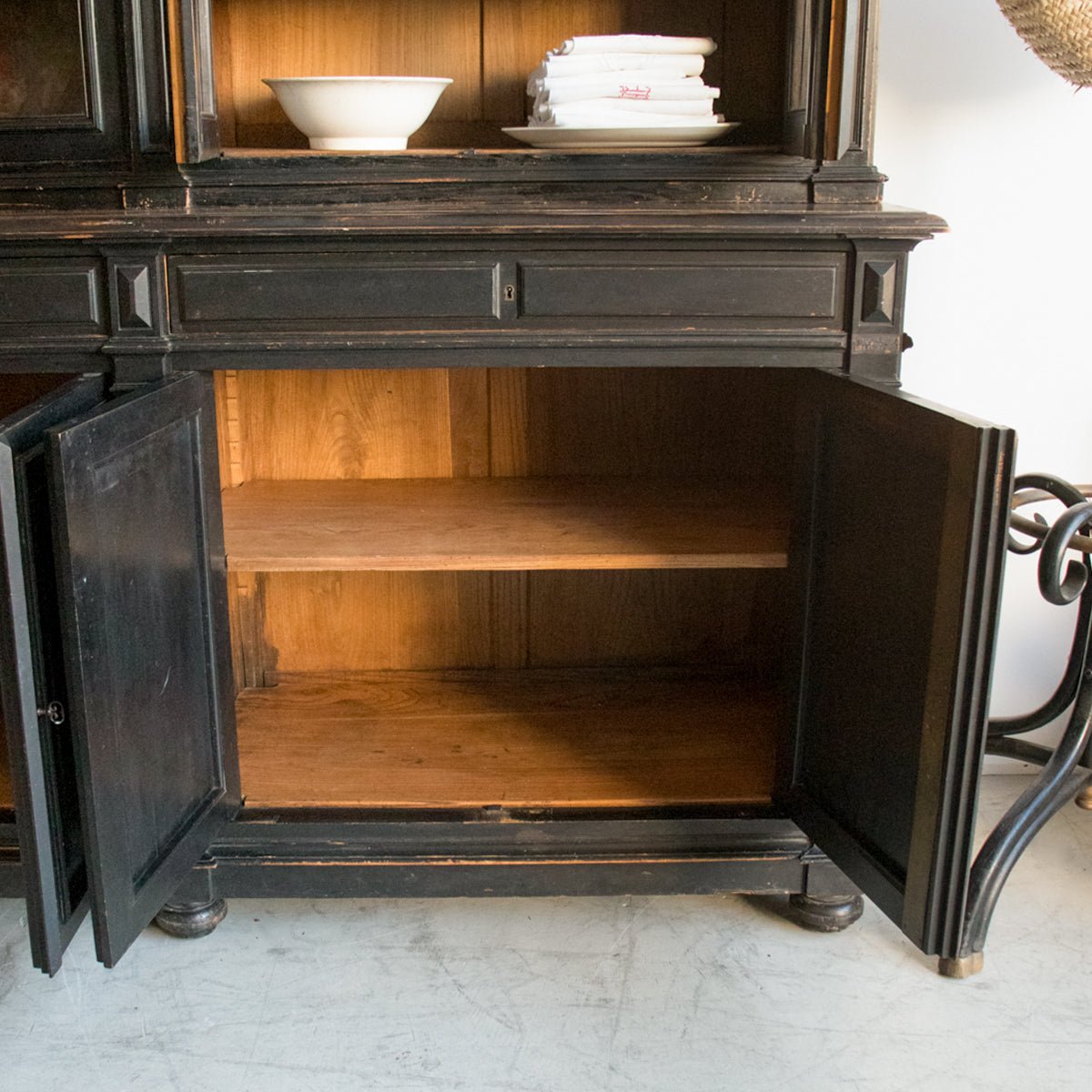 Grande Napoleon III Library Cabinet - elsie green - furniture