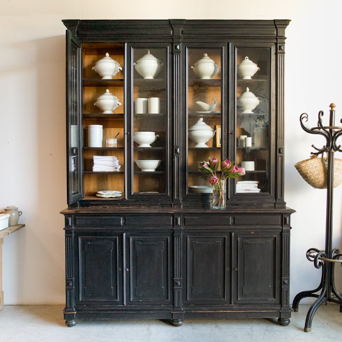 Grande Napoleon III Library Cabinet - elsie green - furniture