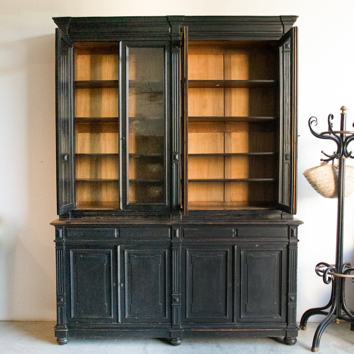 Grande Napoleon III Library Cabinet - elsie green - furniture