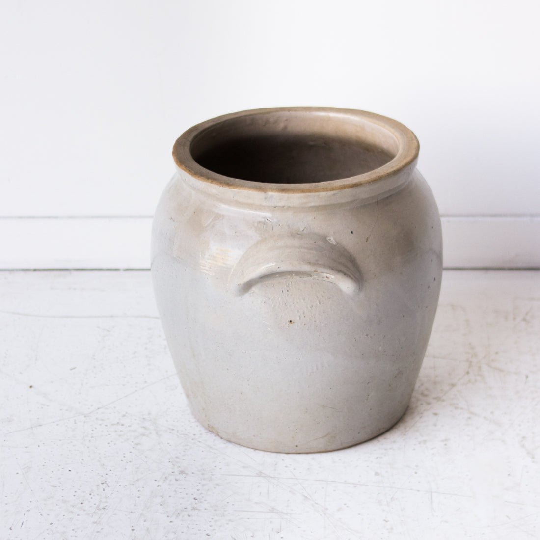 Grande Vintage Stoneware Crock - elsie green - The French Kitchen