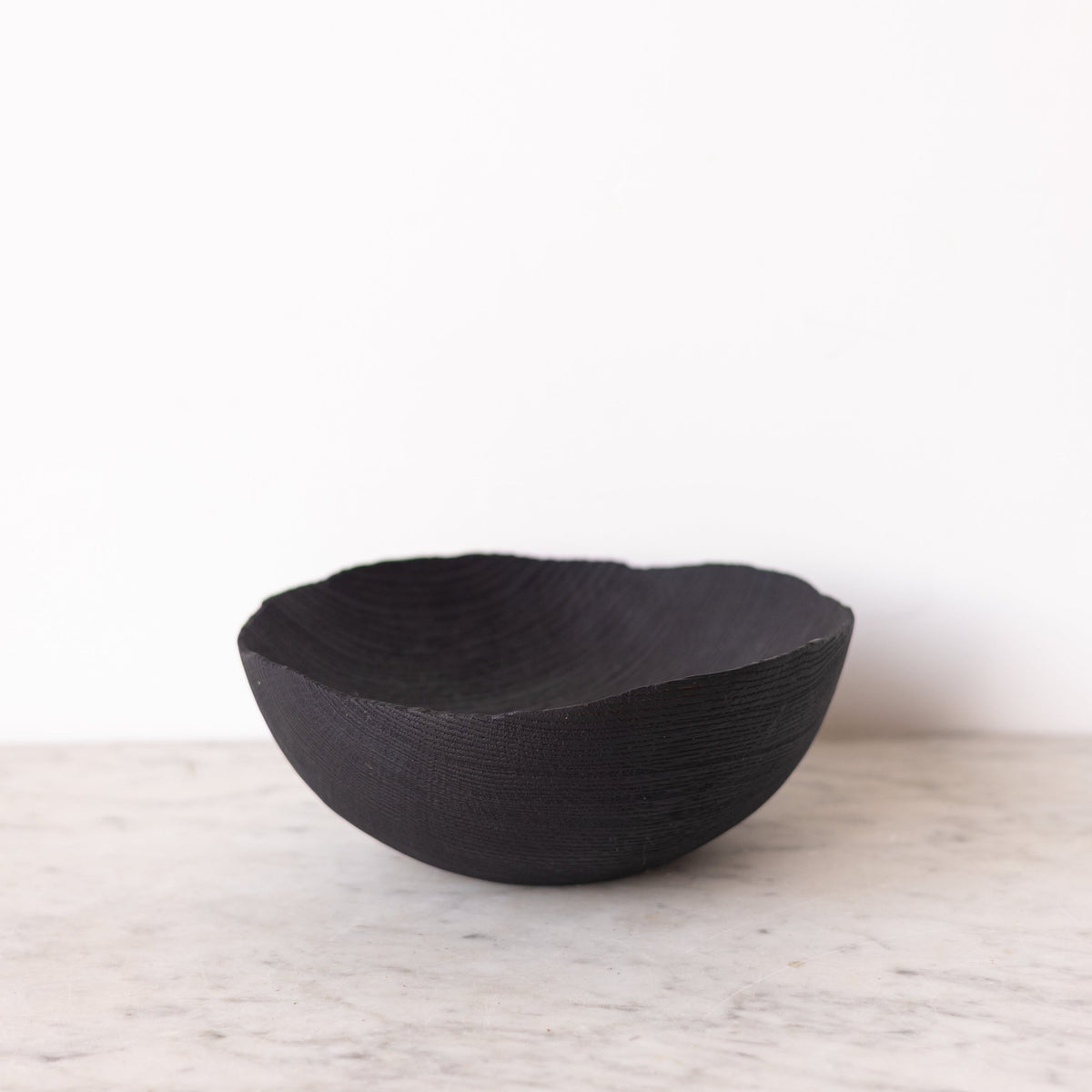 Hand Carved Oak Shou Sugi Ban Bowl - elsie green - the french kitchen