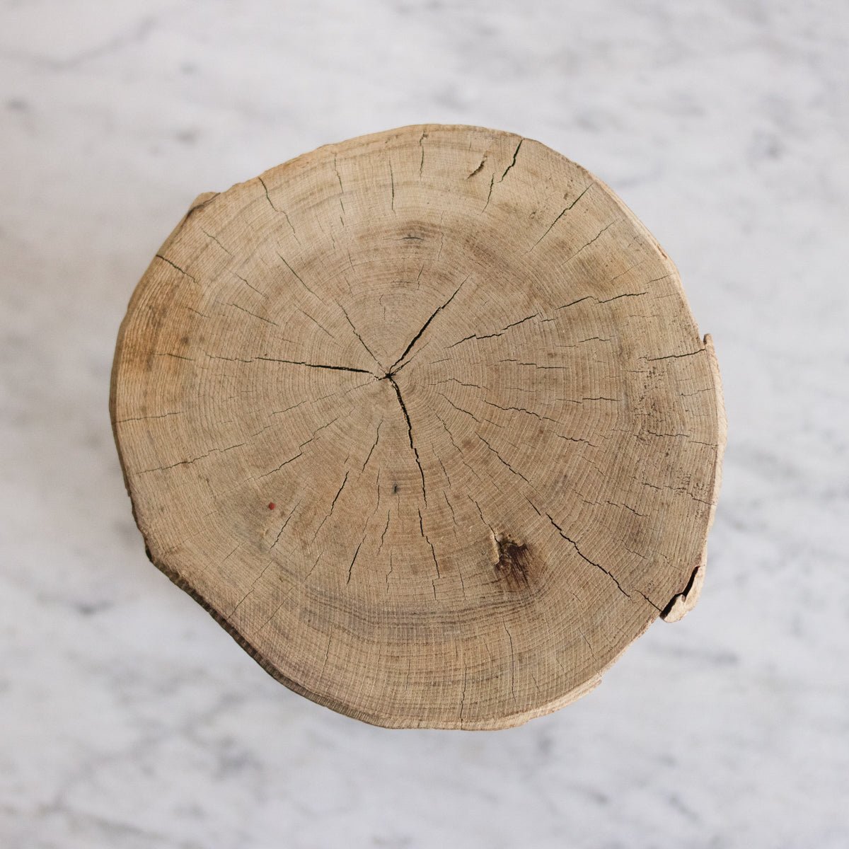 Hand Carved Stool - elsie green - Furniture