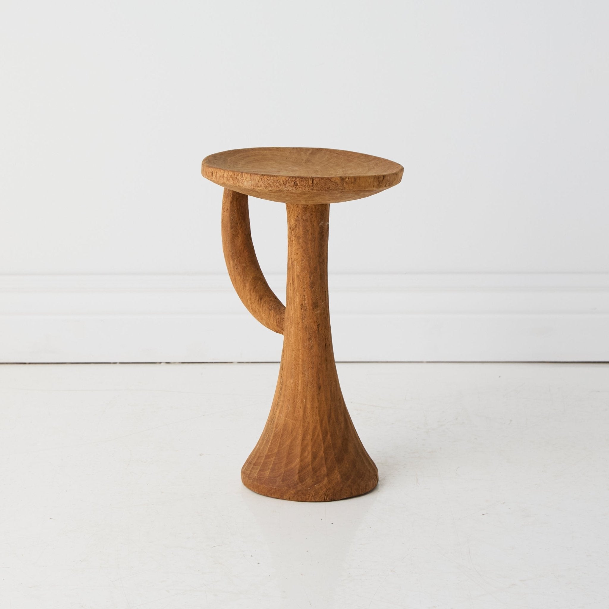 Hand Carved Stool - elsie green - furniture