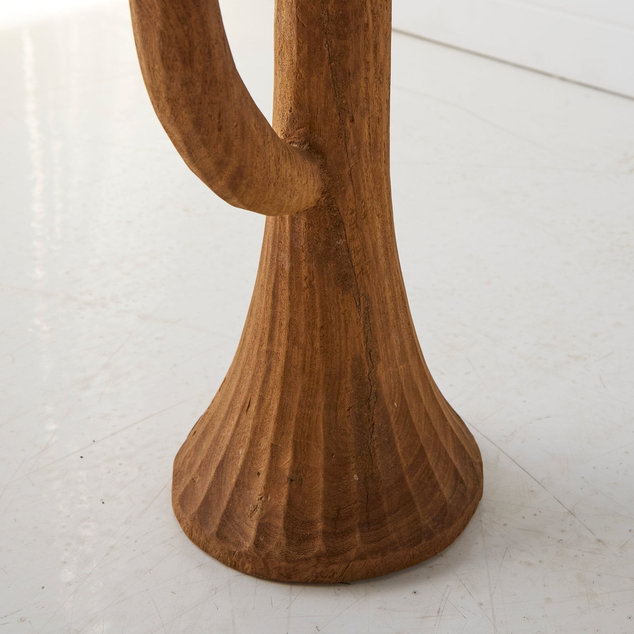 Hand Carved Stool - elsie green - furniture