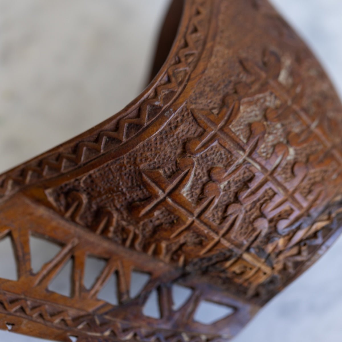 Hand Carved Wedding Cup - elsie green - decor