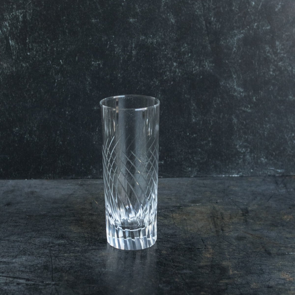 Hand Cut Crystal Shot Glass Set Of 4 - elsie green - The French Kitchen