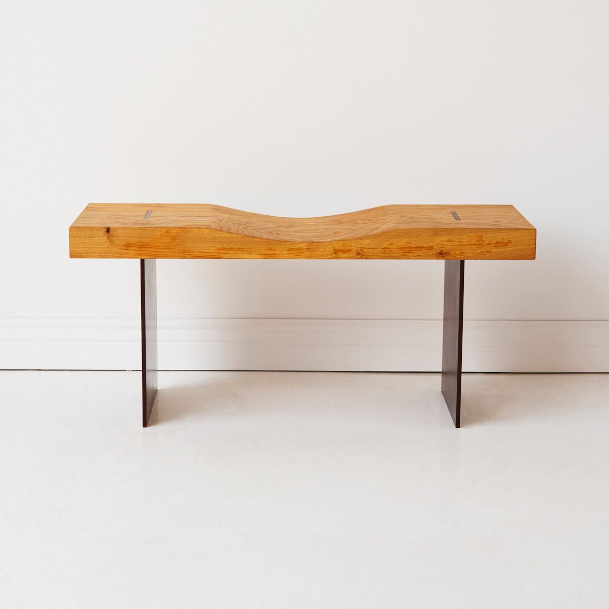 Hand Made Elm Bench - elsie green - furniture