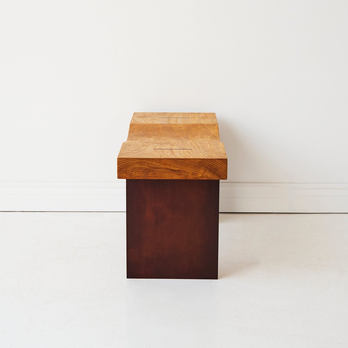 Hand Made Elm Bench - elsie green - furniture