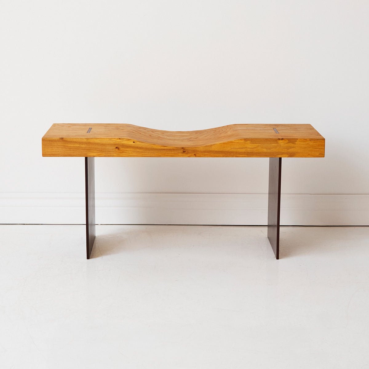 Hand Made Elm Bench - elsie green - furniture