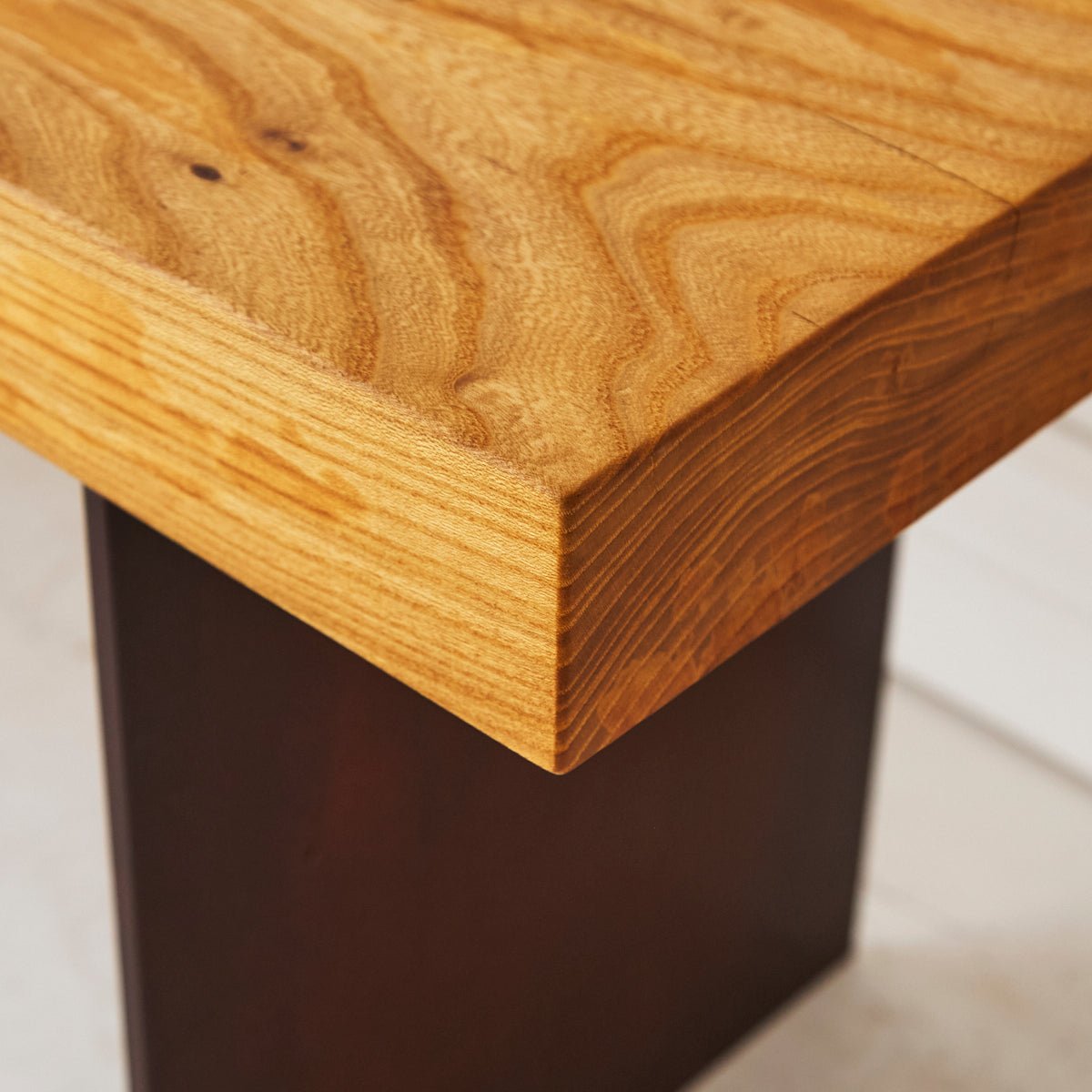 Hand Made Elm Bench - elsie green - furniture