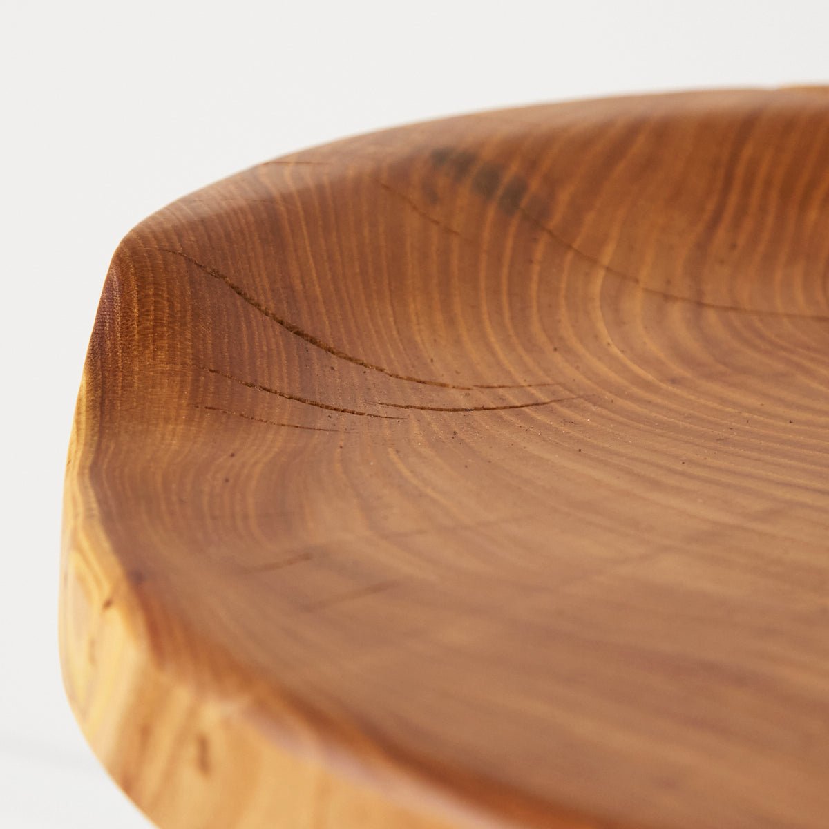 Hand Made Elm Side Table - elsie green - furniture
