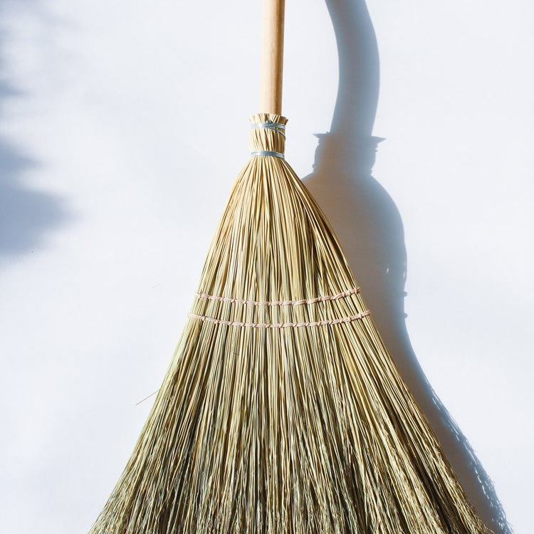 Hand Made Farmhouse Broom - elsie green - decor