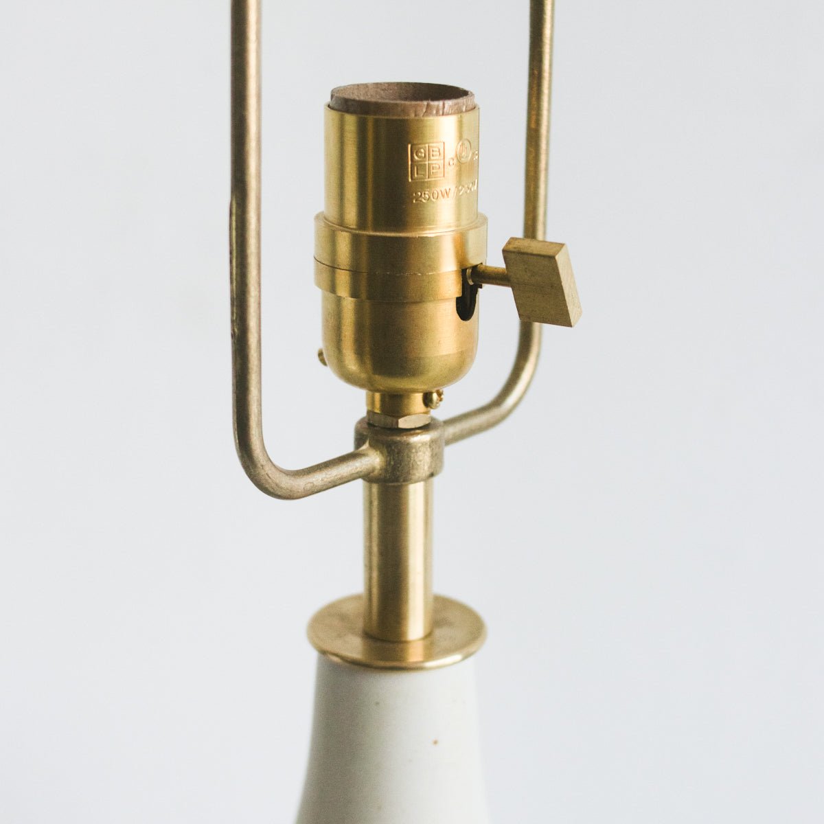 Hand Made Lamp | Eggshell | Bob Dinetz - elsie green - decor