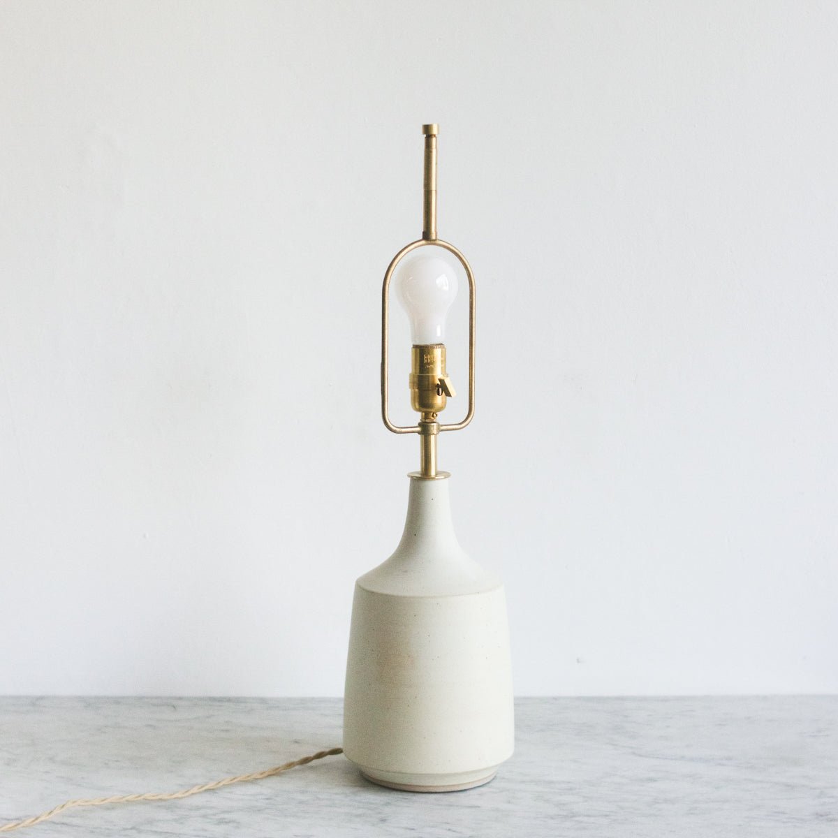 Hand Made Lamp | Eggshell | Bob Dinetz - elsie green - decor