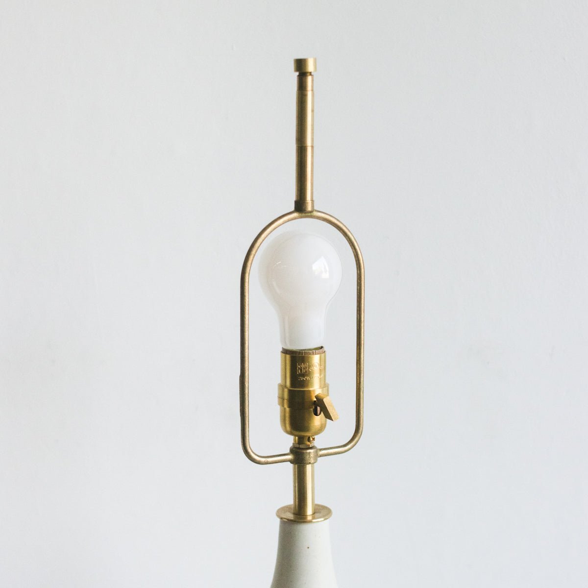 Hand Made Lamp | Eggshell | Bob Dinetz - elsie green - decor