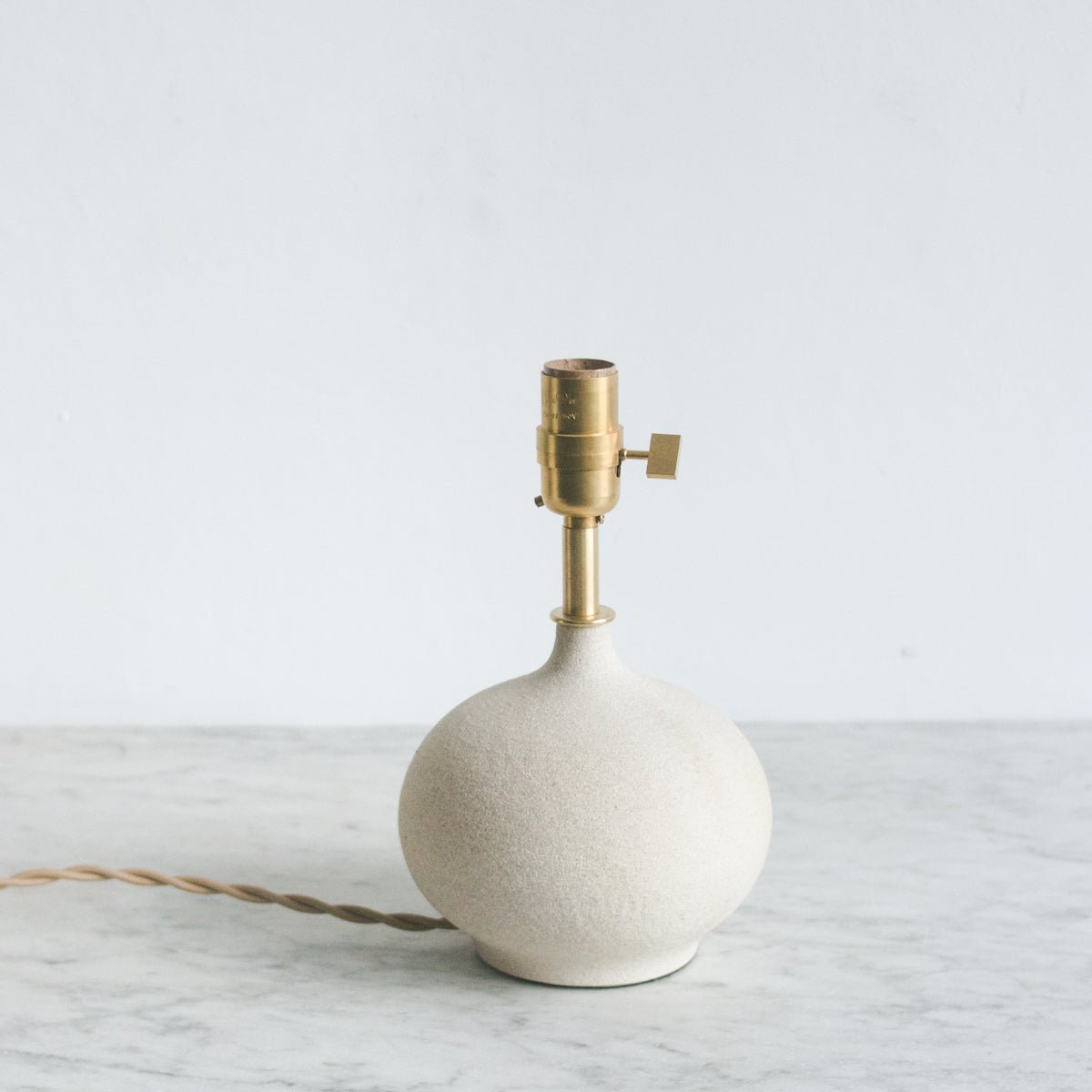 Hand Made Lamp | Oatmeal | Bob Dinetz - elsie green - decor