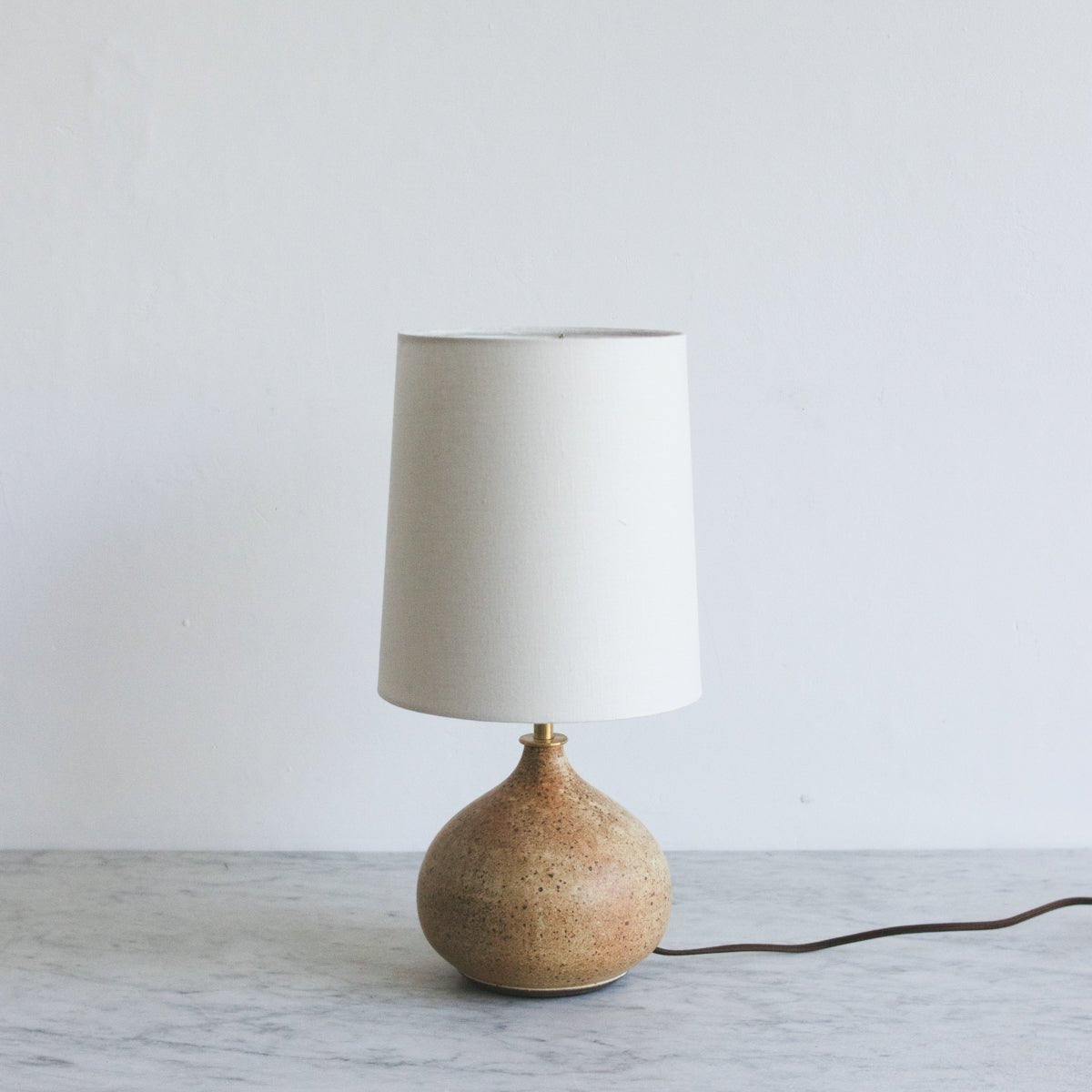Hand Made Lamp | Sandstone | Bob Dinetz - elsie green - decor