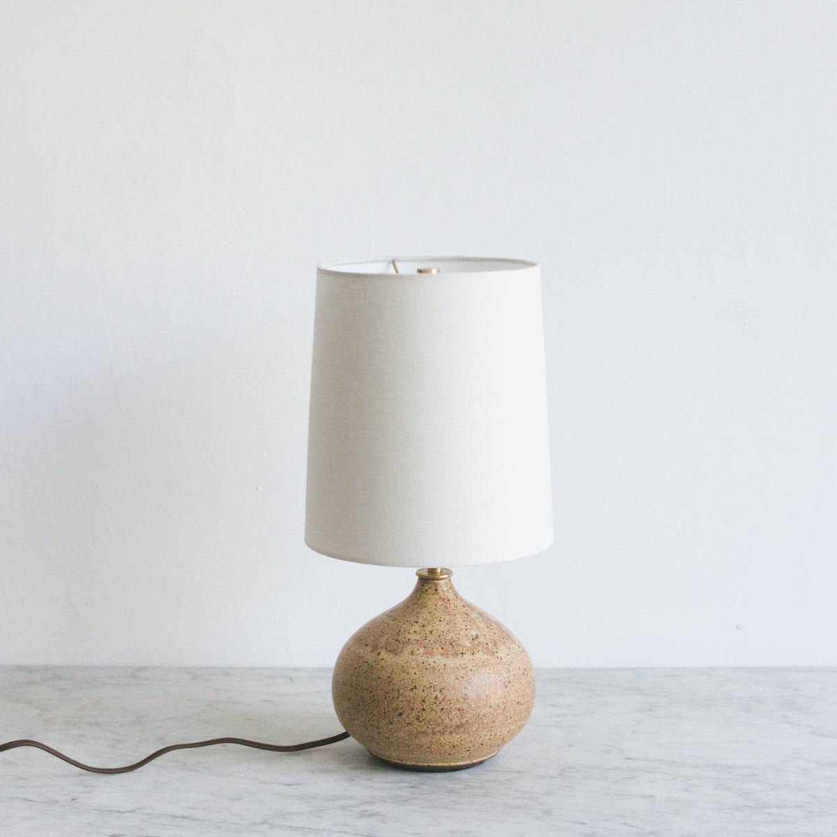 Hand Made Lamp | Sandstone | Bob Dinetz - elsie green - decor
