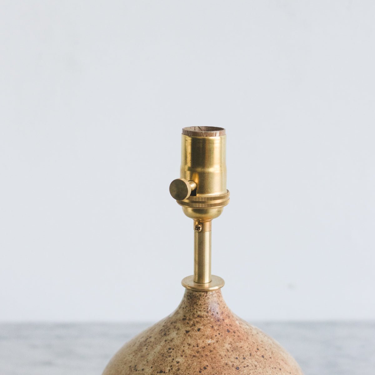 Hand Made Lamp | Sandstone | Bob Dinetz - elsie green - decor