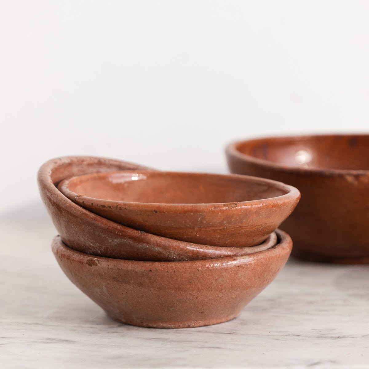 Hand Made Stoneware Bowl Set of 5 - elsie green - the french kitchen