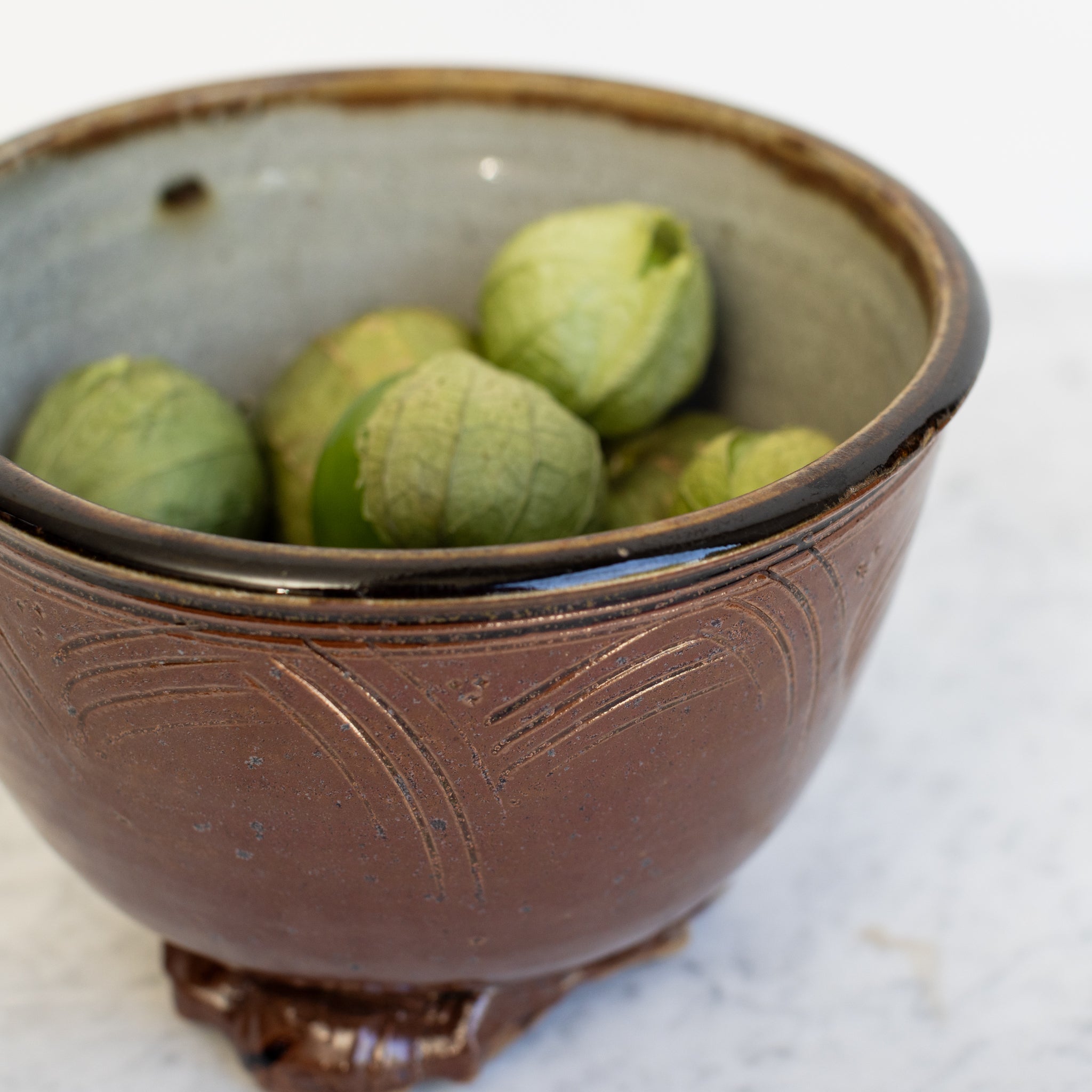 Hand Made Stoneware Bowl | Signed by Artist - elsie green - the french kitchen