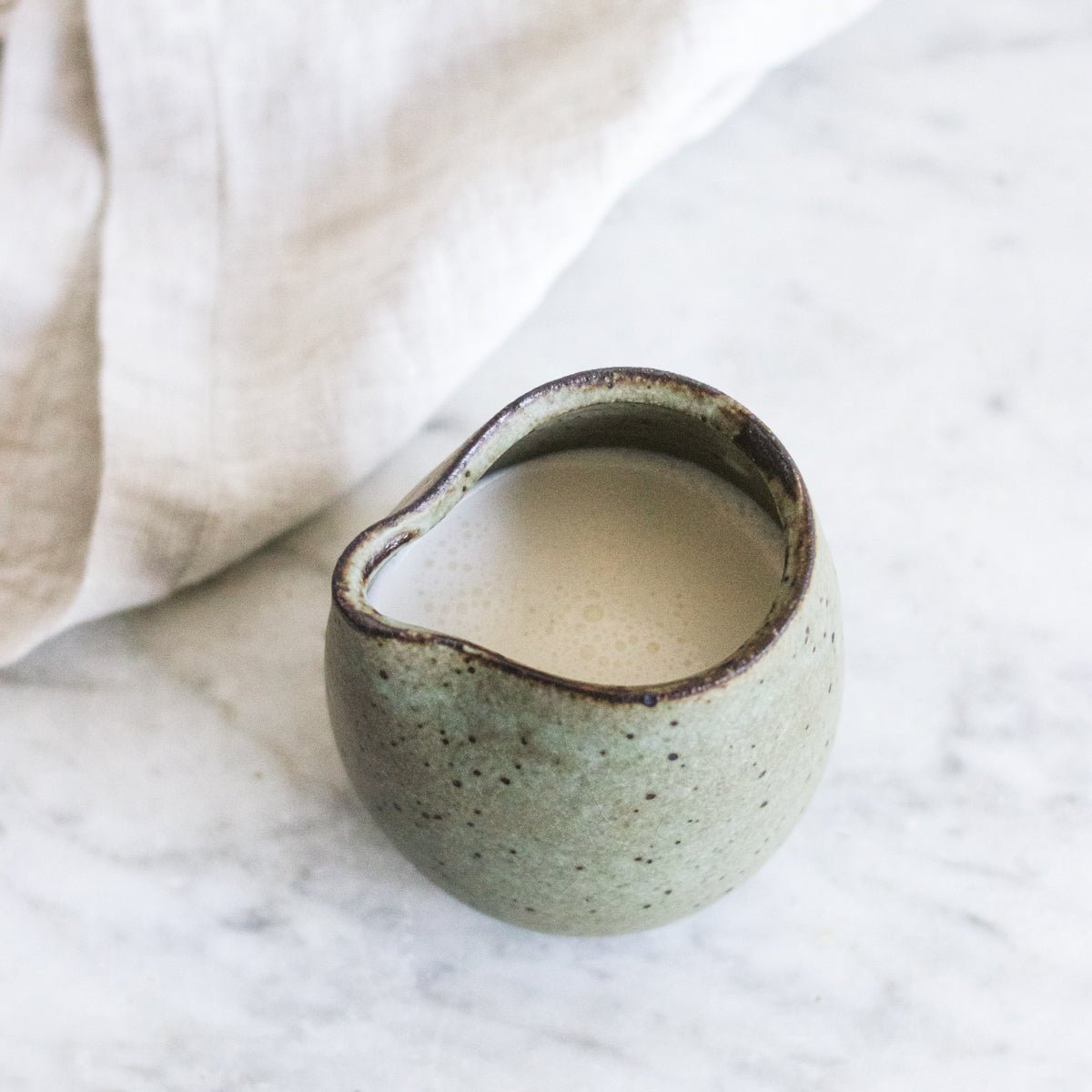 Hand Made Stoneware Creamer | Bob Dinetz - elsie green - The French Kitchen