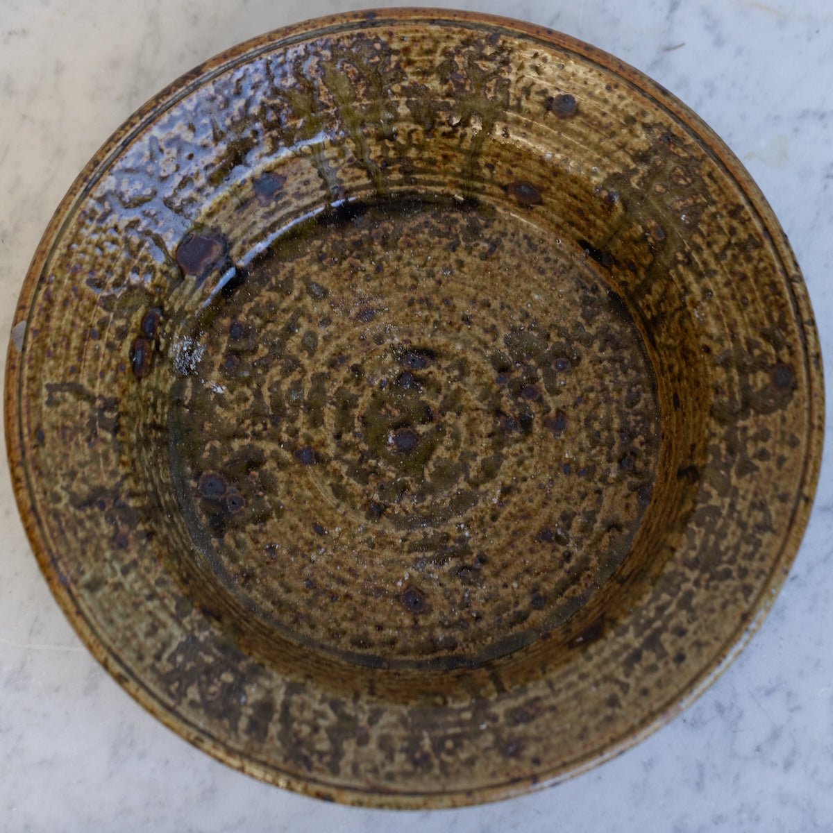 Hand Made Stoneware Crock & Plate | Signed by Artist. - elsie green - decor